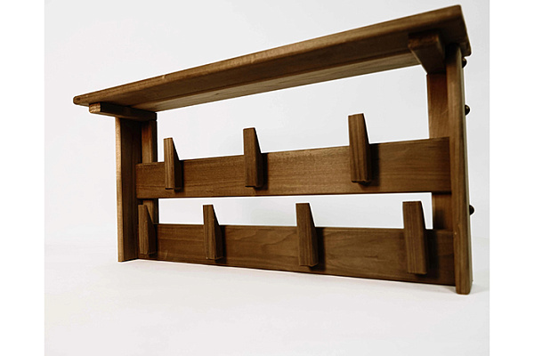 Полка-вешалка Семирамида 7 крючков Термо