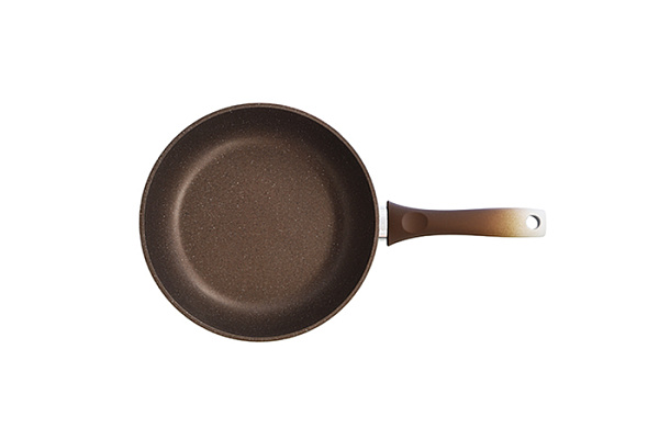 Сковорода 240/60мм.антиприг.покр.съем.руч.(кофейный мрамор) г.Кукмор арт.смк246а