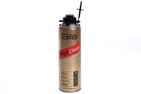 Очиститель монтажной пены SILA PRO HighClean 500мл