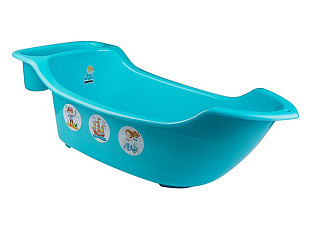 Ванночка детская ЖЕМЧУЖИНКА с карманом, со сливом 55л.  LA2907