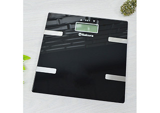 Весы напольн SA-5073BK 180кг элек черн доп функц