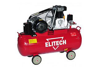 Воздушный компрессор ELITECH ременной KПР 100/550/3.0 (100л, 550л/мин, 10бар., 3кВт, 87кг)