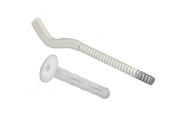 Кронштейн для радиатора анкерный с дюбелем d 7х180мм