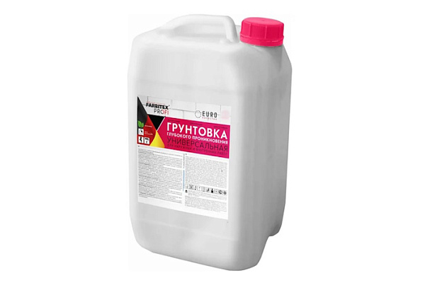 Грунтовка акриловая FARBITEX profi глубокого проникновения 10,0 кг