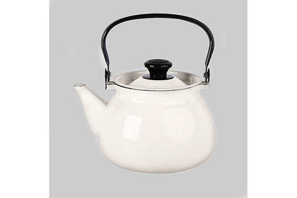 Чайник эмал. БЕЛЫЙ 3л. 42104-122 г.Керчь