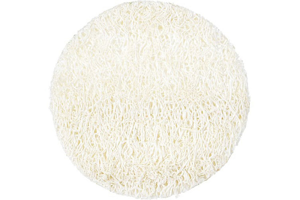 Спонж для лица из люфы, d=6 см, medium, для бани и сауны "Банные штучки" /100 (40143)