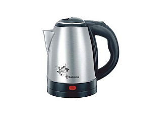 Чайник электрический SAKURA SA-2124S 1,2л нерж д 