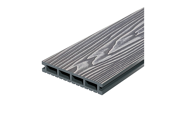 Террасная доска Decking Urban 150х24х3000 0,45м2 серый (Дымчатый Дуб)