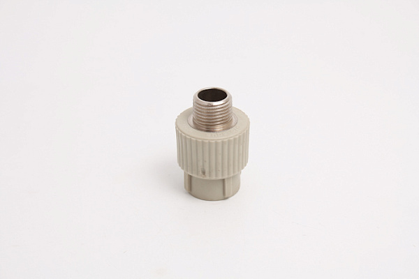 Муфта ПП комбинированная НР 20х1/2" Lammin СЕРЫЙ (180/30) 