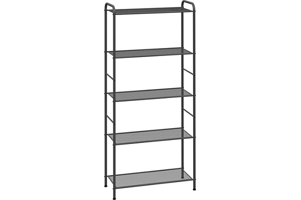 Стеллаж "Валенсия 25" (VALENCIA 25 Shelf rack) (Графит)