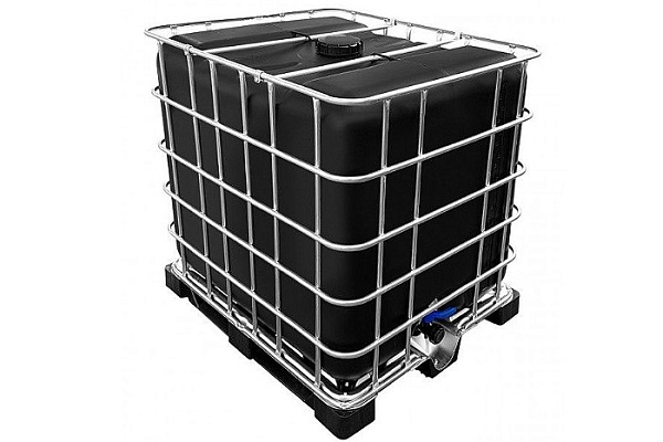 Еврокуб 1000л черный чистый