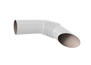 Отмет гнутый SOKROF RAL 9003 Белый (d=90мм)