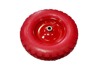 Колесо PU 4.80 / 4.00 х 80 бескамерное (d=20мм)