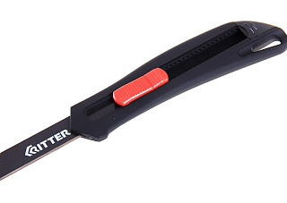 Нож Ritter Eco 18 мм (сталь SK2 Black) ABS пластик Soft-touch (21180)