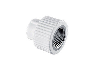 Муфта ПП комбинированная ВР 20х1/2" VPL БЕЛЫЙ (1/100)