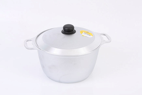 Кастрюля литой алюминий г.Кукмор 6,0л (к60)