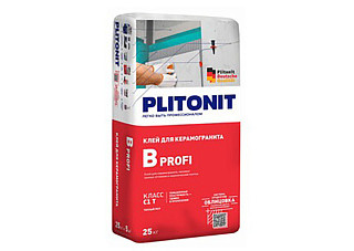 Клей PLITONIT В PROFI С1ТE (900х900 1.00 МПа. 25кг)