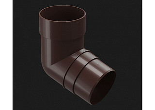 Колено 72 Docke PREMIUM шоколад (d=85мм)