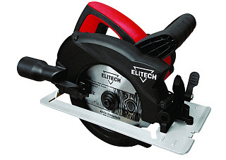 Пила дисковая ELITECH ПД 1666 (1600Вт, 5000об/мин, ф190х30мм, рез 65мм, 4,8кг, лазер) (E2206.021.01)