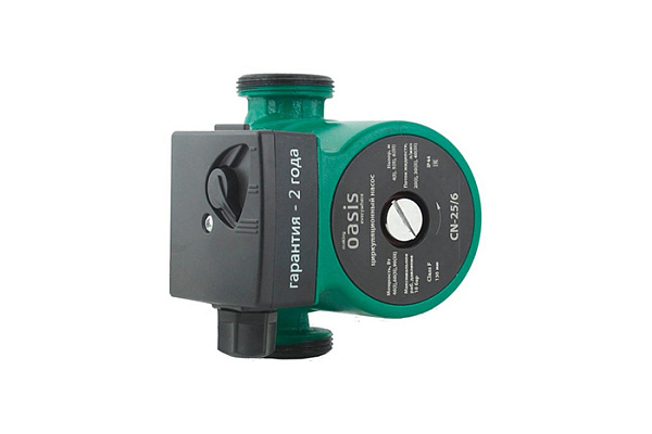 Насос циркуляционный OASIS CN 25/6 -130(90Вт,Расход-50л/мин,Выс. подъема жидк.-6м,Монтаж-130мм)339