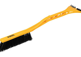 Щетка сметка со скребком 590 мм //Denzel (55323)