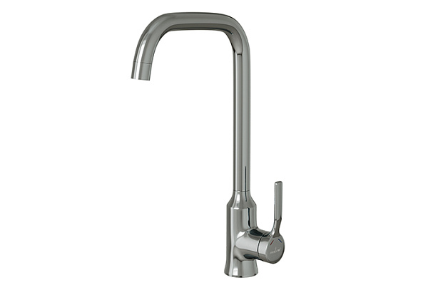 Смеситель для кухни 35k MIXLINE ML40-032 Flat (Латунь,Картридж 35мм,бок. руч.)