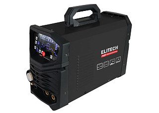 Инвертор ELITECH HD WM 200 MULTI (MIG/50-200А TIG/10-200А MMA,5,9кВт,220В,КПД 60%,CUT)