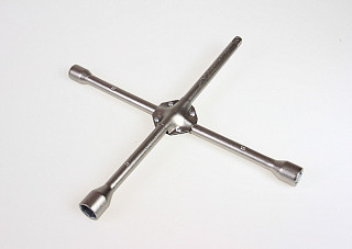 Ключ баллонный крестовой усиленный ДТ 17 х 19 х 21 х 1/2" - 380мм (531221 (532021)) 10/1