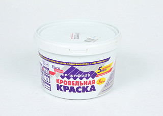 Кровельная краска НОВБЫТХИМ по шиферу зеленая (2,4кг)