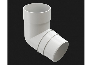 Колено 72 Docke PREMIUM пломбир (d=85мм) 