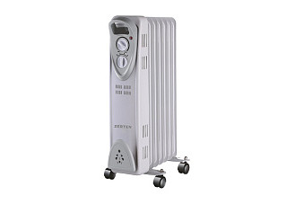 Обогреватель масляный Zerten MRS-15 (7 секций, 1500Вт, площадь обогрева-15м²)