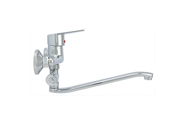 Смеситель для ванны Istok life одноручный, карт. 40мм. S-излив 30см. 0402.412