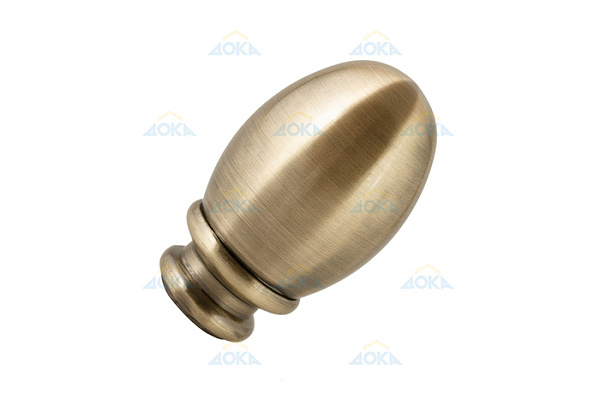 Наконечник металлический D25 Белуно антик уп 2 шт