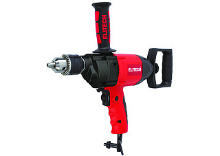 Дрель-миксер ELITECH ДМ 1100РЭ (1100Вт, ЗВП-16мм, 0-550 об\мин, 4,8кг, М14, мешалка) (E2208.014.01)