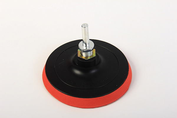 Насадка для дрели и УШМ с липучкой, 125мм (76220)