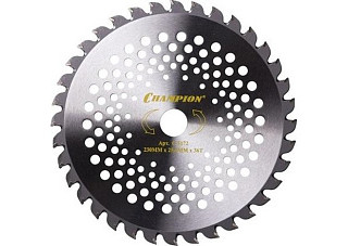 Нож для триммера CHAMPION С5172 с зубцами из твер. спл. Speed 36/230/25,4 (SRM-2305SI,SRM-2655SI)