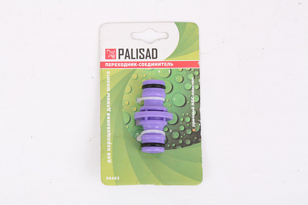 Переходник-соединитель PALISAD пластиковый штуцерный для шланга (1/2") (66465)