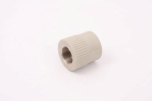 Муфта ПП комбинированная ВР 32х3/4" Lammin СЕРЫЙ (120/20) 