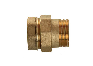 Американка прямая латунная LD 40 (1 1/2) Г/Ш