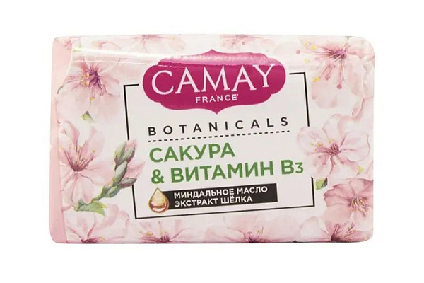 Мыло туалетное CAMAY японская сакура 85г (232)