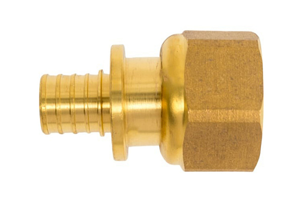 Муфта аксиальная AQUALINK с накидной гайкой 16мм х 3/4" вн, 2,2мм (160/10) (01014)