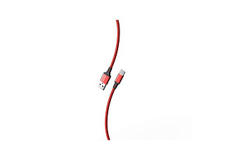 Кабель для зарядки и передачи данных SmartBuy S14 Type C красный/черн., 3А, 2м (iK-3122-S14rb) 3812