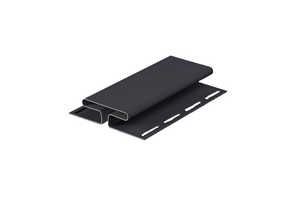 Соединительный H-профиль Docke PREMIUM 3000мм, ГРАФИТ (в упак. 18шт)