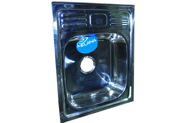 Мойка нерж 500х600х160мм т.0,6 бол.сиф.(+сифон) 