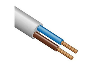 Провод ПВС 2х0,75мм Б ГОСТ (кратно 100)