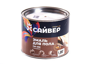 Эмаль ПФ 266 Сайвер красно-коричневая (1,8кг)