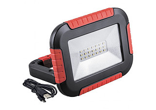 Прожектор FERON TL911 светодиодный фонарь аккум. 10Вт, 6400K, 21хSMD2835, IP44 32725 (2962) 
