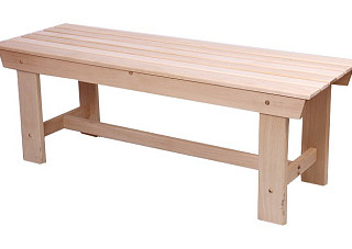 Лавка (наличник эконом) 1600х400х440 (разборная)