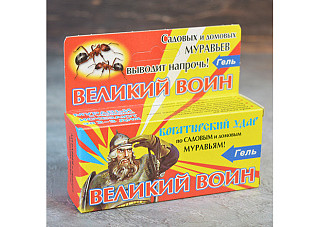 Гель против тараканов и муравьев ВХ Великий Воин 45г (шприц) /60шт (405)