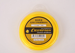 Леска CHAMPION звезда 2,4мм х 40м (С5028)